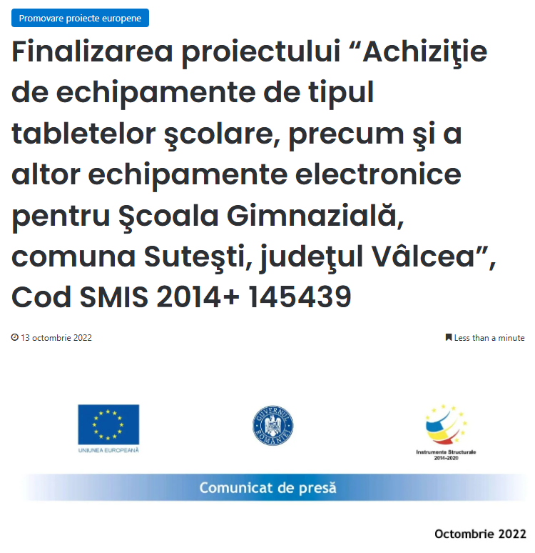 Pr. ach. echipamente scolare 1